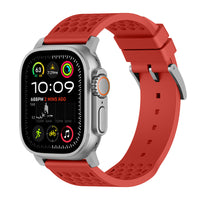 Red-Silver Buckle