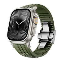 Green-Silver Buckle