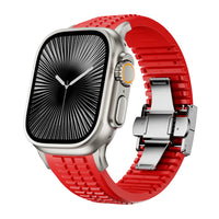 Red-Silver Buckle