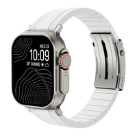 White-Silver Buckle