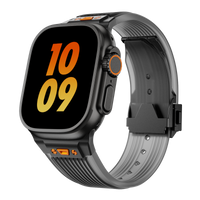 Gray Band-Black Buckle