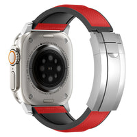 Red-Silver Buckle