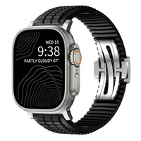 Black Band-Silver Buckle