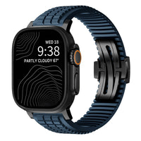 Blue Band-Black Buckle