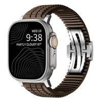 Brown Band-Silver Buckle