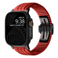 Red Band-Black Buckle