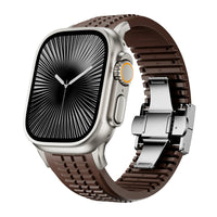 Brown-Silver Buckle