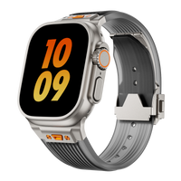 Gray Band-Titanium Buckle