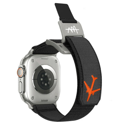 Wild Trail Mag Buckle Nylon Band For Apple Watch
