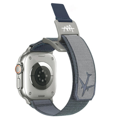 Wild Trail Mag Buckle Nylon Band For Apple Watch